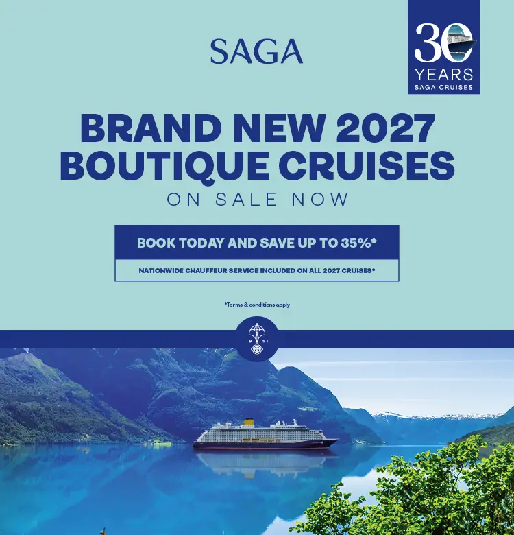 Saga New 2027 Boutique Cruises